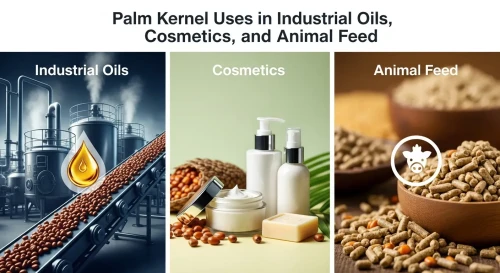 Palm Kernel Uses in Industrial Oils, Cosmetics, and Animal Feed