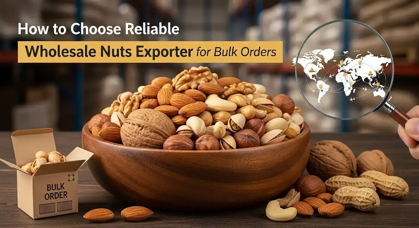 How to Choose Reliable Wholesale Nuts Exporter for Bulk Orders